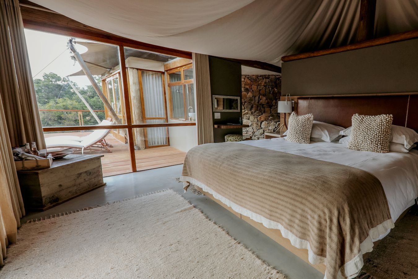 sanbona wildlife reserve bed room